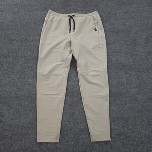 UNRL Pants Mens Large Beige Jogger Stretch Performance Run Gym Training Athletic